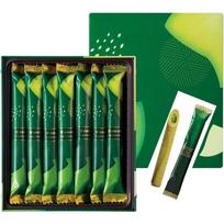 Yokumoku Matcha Cigar Au 14 pieces Sweets Confectionery Gift Western Assortment Present Summer Limited Edition black