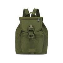 Lauko vaikų žygio kuprinė su kvėpuojančiu Oksfordo audiniu stovyklavimui ir dviračių sportui Army Green