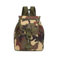 Lauko vaikų žygio kuprinė su kvėpuojančiu Oksfordo audiniu stovyklavimui ir dviračių sportui Jungle Camouflage