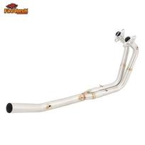 Skirta Kawasaki Ninja 250 400 500 Z250 Z400 Z500 2017 - 2025 Motociklo Išmetimo Sistema Moto Systems Priekinis Jungiamasis Vamzdis 51mm Duslintuvas Front Link Pipe white