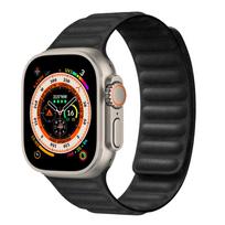 FineWoven strap For Apple Watch Band Ultra 2 49mm 44mm 40mm 45mm 41 46mm Magnetic loop correa bracelet iWatch Series 9 8 SE 7 10 42 44 45 49 S10-46mm juoda