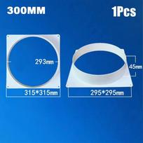 1Pcs Flange Air Vent Duct Connector Ducting Tools Ventilation Pipe New Air Outlet Adapter 300mm