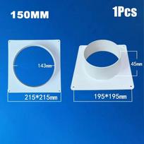 1Pcs Flange Air Vent Duct Connector Ducting Tools Ventilation Pipe New Air Outlet Adapter 150mm