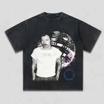 Kartu, Kartu Pasaulinis Turas 2026 Harry Styles Grafinis Merch Išplauti Marškinėliai Vyriški Moteriški Trumpomis Rankovėmis Populiarūs Laisvalaikio Marškinėliai S white