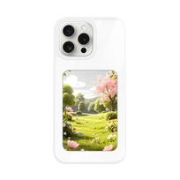 E Ink Phone Case IPhone 17 Pro Full Body Slim Shockproof Stand With NFC Smart Cast iPhone 17 balta