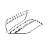 Automobilio priekinių rūko žibintų apdailos lipdukas, galinių žibintų juostelės dangtelio rėmelis, skirtas Volkswagen T-Roc 2017 2018 2019 2020, lengva montuoti gray