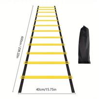 Agility Ladder Removable For Speed Training and Sports Flexibility Portable Agility Football Training Energy Ladder Equipment yellow