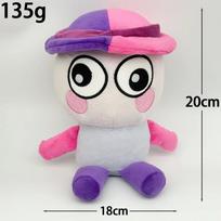 Roblox Slasher Gubby pliušinis žaislas 25 cm 180 g Minkštas kimštas žaidimo aksesuaras Kolekcionuojamas lėlės žaislas Vaikams Žaidimų gerbėjams Pliušinių žaislų mėgėjams