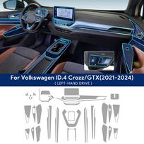 TPU dažų apsauginė plėvelė, skirta VW ID.4 ID4 GTX CROZZ X PRO interjero apdailos remontui for ID.4 Crozz GTX / With tool balta