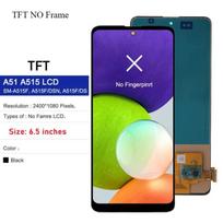 AMOLED ekranas Samsung Galaxy A51 4G LCD ekranui Jutiklinio ekrano skaitmenintuvo surinkimo keitimas A515 A515FN/DS A515F purple