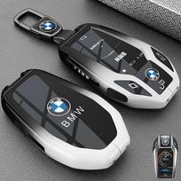 Odinis LED Automobilio Raktų Dėklas Dangtelis Korpuso Aksesuarai BMW 3 5 7 Serijoms G11 G12 G31 G05 G07 X3 X4 X5 X6 X7 i8 G32 G30 white