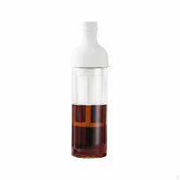 Glass Cold Brew Coffee Bottle Refrigerator Friendly Tea and Iced Pitcher LeakSecure Seal white