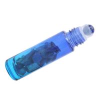 Stiklinis rutulinis buteliukas 10 ml talpos Eterinių aliejų rutulinis buteliukas Laikymo konteineris Buteliukas Šviesiai mėlynas blue