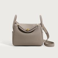Lindy Bag Fashion Doctor Bag Women'S Bag Classic Pillow Bag Messenger Bag Simple Bag Versatile Bag gray