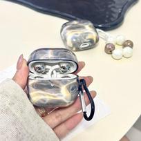 Water Ripple Earphone Case for Huawei FreeClip 2 FreeBuds SE2 SE3 5i 6i 7i Pro3 Pro4 Translucent Headphone Protective Cover For FreeBuds Pro 4 gray
