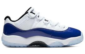 Jordan 11 Retro Low White Concord Women's AH7860-100 35.5 gray