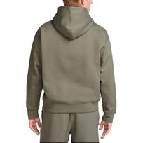 Nike Solo Swoosh Fleece Pullover Hoodie DX1355-320 S armijos žalia spalva