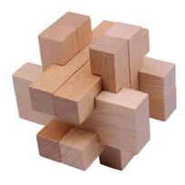 Very Difficult Wooden Luban Lock Cube Puzzles Brain Teaser Logic Challenge High Iq Toys For Kids Boys Girls Teens Adults