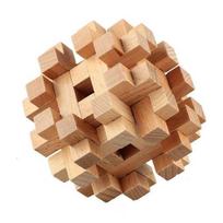 Very Difficult Wooden Luban Lock Cube Puzzles Brain Teaser Logic Challenge High Iq Toys For Kids Boys Girls Teens Adults