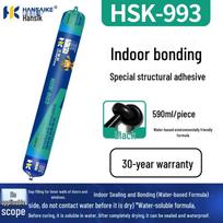 995 High Viscosity Neutral Silicone Sealant for Tiles, Glass, Doors, and Windows - Outdoor Waterproof & Weather Resistant. blue