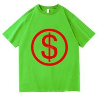Slayyyter WorT Girl In America TShirts Cotton For Summer ONeck TeeShirt Pure Cotton Soft Comfortable Short Sleeve Streetwear S green