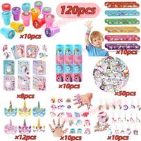 Unicorn Party Favors Unicorn Goodie Bag Pinata Fillers Stickers Bracelets Keychins Girls Giveaways Wedding Birthday Party Gifts