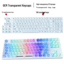 Transparent Night Demon Translucent Keycap - Custom DIY Fashion for Mechanical Keyboards