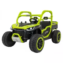 Vaikiškas elektromobilis Farmer Truck UTV Racing žalias