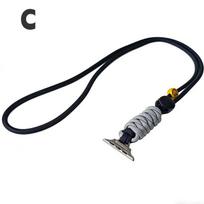 Hand-Woven Lanyard for Apple S10/S11 and Apple Watch S8/S7/SE/ULTRA S10/S11 42MM black