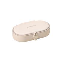 Dopamine Magnetic Needle Thread Box Portable Hand Sewing Needles Hand Sewing Tool Kit Partitioned Measuring Tape smėlis