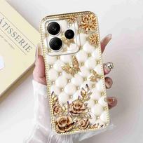 Dėl Xiaomi Redmi Note 14 5G dėklo Pando rašto dangtelis Minkštas silikoninis telefono dėklas Redmi Note 14 Note14 5G Fundas 6.67 Redmi Note 14 5G beige