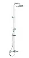 Ideal Standard CeraTherm – dušo rinkinys su vonios termostatu, skersmuo 20 cm, 3 srovių tipai, chromas A7590AA
