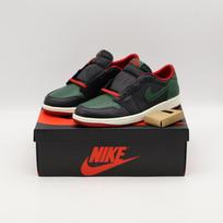 CZ0775-036 Nike Air Jordan 1 Retro Low OG Black and Gorge Green (Women's) 12W black
