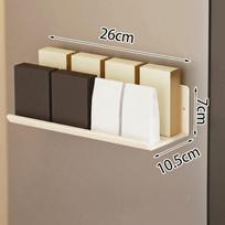 Premium No-drill Magnetic Storage Rack Wall-mounted Space Saving Refrigerator Storage Rack Sturdy Household Organizer Kitchen balta