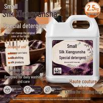 Silk Care Liquid for Mulberry Silk Clothing - Cleans, Stain Removes, Protects Color, and Softens Fabric black