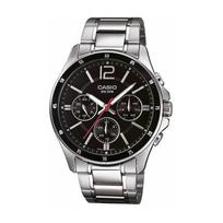 CASIO Wristwatch MTP-1374D-1A Mens Overseas Model black