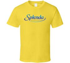 Splenda Sweetener Funny Sugar Halloween T Shirt XXXXL yellow