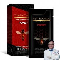 Patented Korean Herbal Bee Venom Cream New Winner Cream Bee Men's Massage Problem Solving Power Refined Bee Warming Effect Men's Health 2g x red
