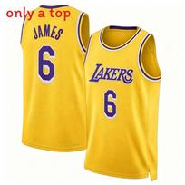 Lebron James Basketball Jersey Premium Polyester For Adult Sports S yellow