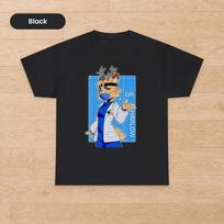 Cute Dr Harlow Roblox Graphic Tee, Animal Hospital Deer Character Shirt, Gamer Fandom Aesthetic Top, Roblox Gamer Lover Gift Tee 130 blue