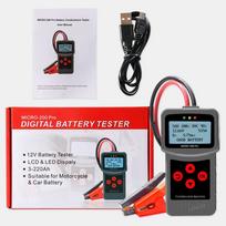 MICRO-200 PRO Compact 12V/24V Car Battery Tester & Analyzer Standard red