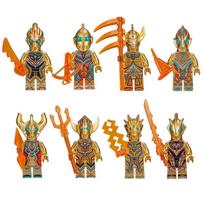 Hero Ninja Action Figure Building Blocks Set, Educational STEM Construction Toy with Movable Joints