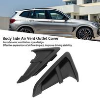 2pc Body Side Air Vent Outlet Cover Wing Side Air Vent Outlet Cover Trim Replacement for X3 G01 X4 G02 gray