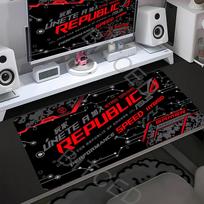 ASUS Mouse Mat ROG Large Gaming Mouse Pad Rubber NonSlip Carpet Computer Sports Speed Desk Mat Computer Keyboard Desktops Pads 30x80x0.2cm