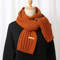New adult scarf women's winter Korean version fashion versatile women's scarf high-end student knitted wool scarf