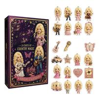 -Day Christmas Advent Calendar, 2D Flat Airplane Box One Size beige