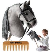 Hobby Horse Stick Horse Stick Horse Head with Mane + Comb [-Hobbyhorse4]