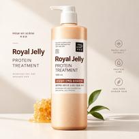 Mise en Scène Royal Jelly Shampoo & Protein Treatment 1000ml / Korean Cosmetics Protein white