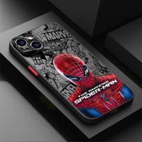 Marvels Spider-Man Groot Back Phone Cover Case for iPhone 17 Pro Max XS XR 16 Plus 7 8 SE Air 11 17e 15 14 13 Mini 12 iPhone 13 Pro Max gray