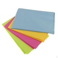 Large set of 4 Eyeglass Cleaner Microfiber Cloth - Glasses For All Gentle Surfaces, gray